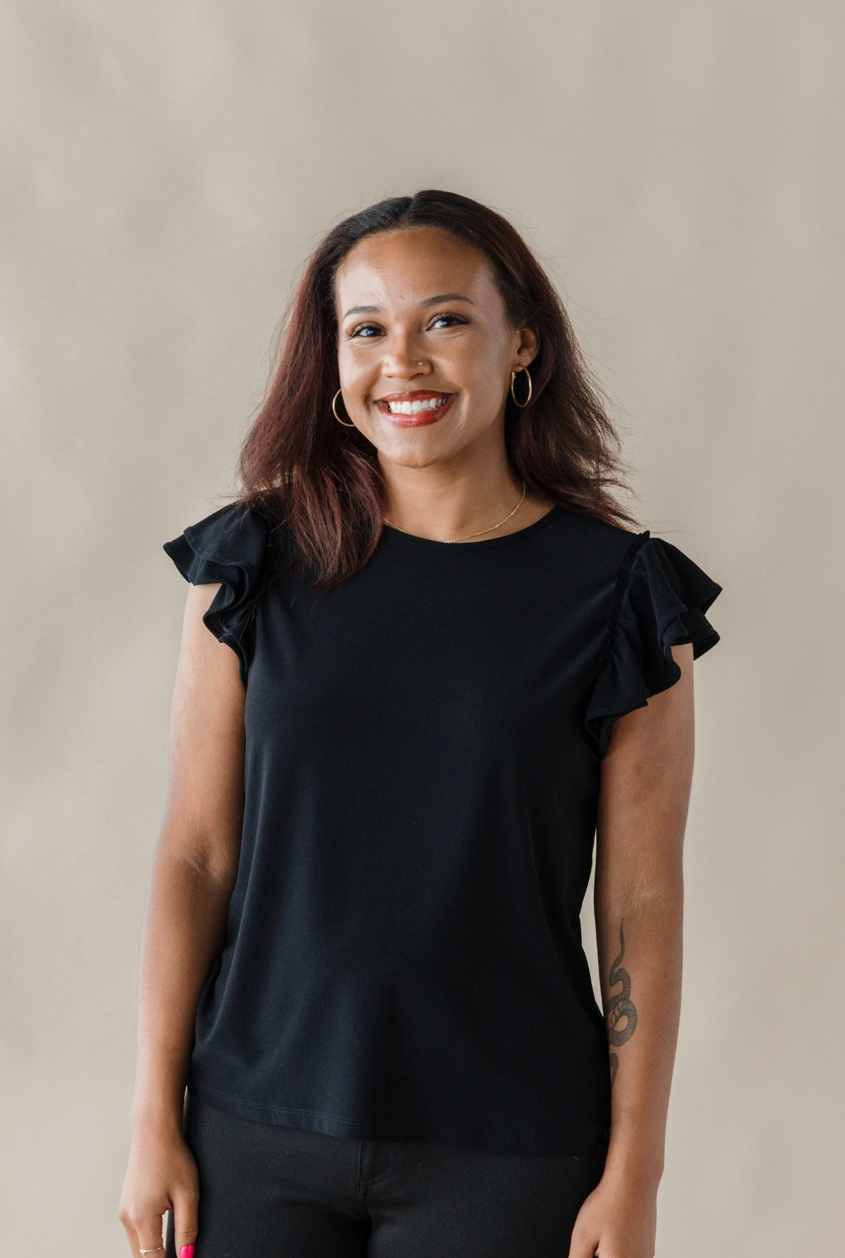 Staff member Ali Caldwell